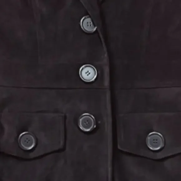 Wearhouse Brown Trench Coat | Size S - Picture 5 of 5